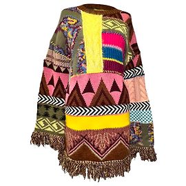 Robe en maille Etro Multicolore