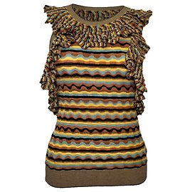 Top Sadie da Ulla Johnson em seda multicolorida Multicor