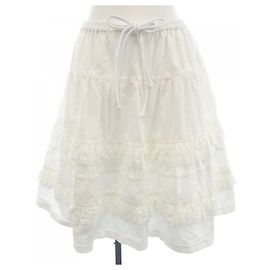 Louis Vuitton Skirt White