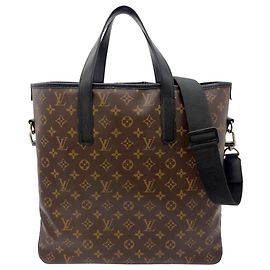 Sac cabas Louis Vuitton Davis - Monogram Macassar Marron Monogramme
