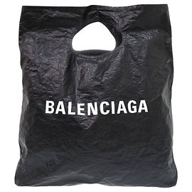 Balenciaga MARCHE Packable Tote Bag Black