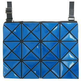 Issey Miyake BAOBAO Blue Shoulder Bag Black Blue