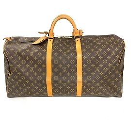 Sac Boston Louis Vuitton Keepall 60 Marron