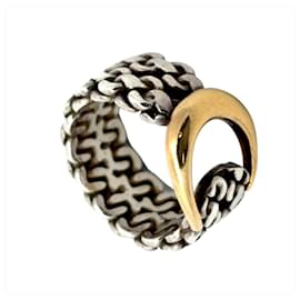Hermès Hermes Sangle de Ring Silvery Golden