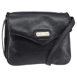 Céline Celine Pelle Vintage Nero