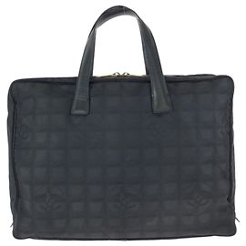 Sac cabas Chanel New Travel Line Coco Mark Noir