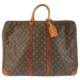 Bolso de Viaje Boston Louis Vuitton Monogram Sirius 55 Castaño Monograma
