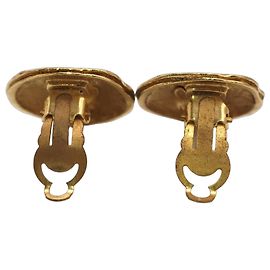 Orecchini Coco Mark Gold Clip CHANEL D'oro
