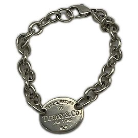 Tiffany & Co. Silver Charm Bracelet Silvery
