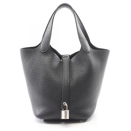Hermès Borsa Hermes Picotin Lock PM Nero