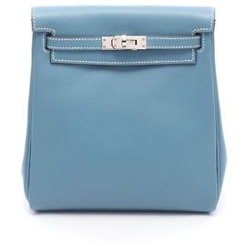 Hermès Hermes Kelly Ad PM Backpack Blue