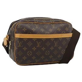 LOUIS VUITTON Bolso de Hombro Monogram Reporter PM M45254 LV Auth ep15026A Monograma