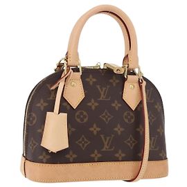 LOUIS VUITTON Bolsa Monogram Alma BB 2way M53152 LV Auth 190077SAM Monograma