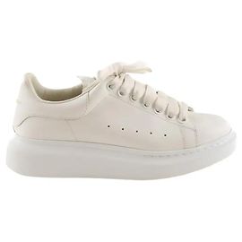 Baskets Alexander McQueen en cuir blanc Blanc