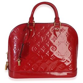Louis Vuitton Alma PM en Monogram Vernis rouge Rouge