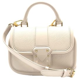 Bolsa de Ombro Louis Vuitton Epi Hide and Seek M22720 Cru