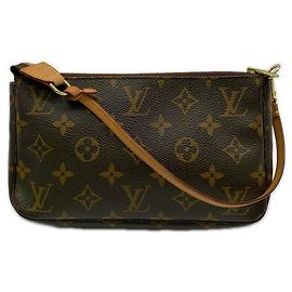 Pochette Louis Vuitton Monogram Pochette Accessoires Marron