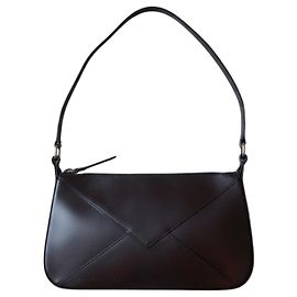 Bolsa de ombro envelope vintage Balenciaga Marrom