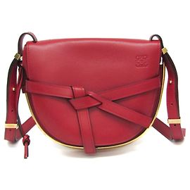 Loewe Metal Gate Leather Small Rouge