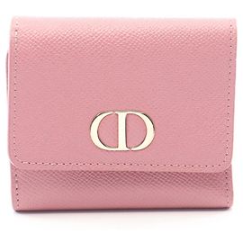 Christian Dior Dior CARO Cartera plegable Rosa