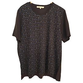 Gerard Darel T-shirt Gérard Darel nero e blu. Seta & lana & cotone Nero Blu