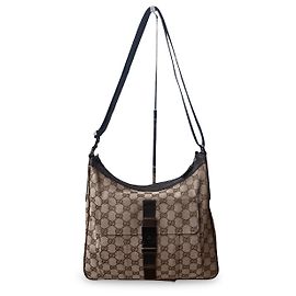 Borsa a tracolla Gucci Monogramma Nera e Oro Nero D'oro