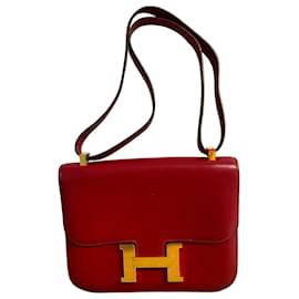 Vintage Hermès Constance 23 Rouge H Box Calf Leather (1971) Altro
