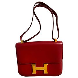 Vintage Hermès Constance 23 Rouge H Box Calf Leather (1971) Andere