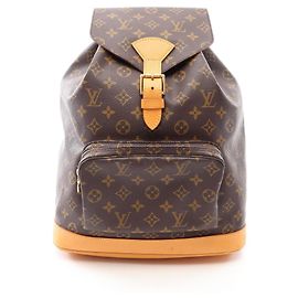 Louis Vuitton Montsouris GM Backpack/Handbag Brown Monogram