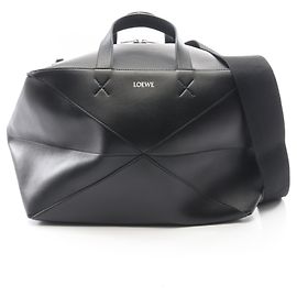 Sac Boston 2-Way Loewe Puzzlefold Duffle Noir