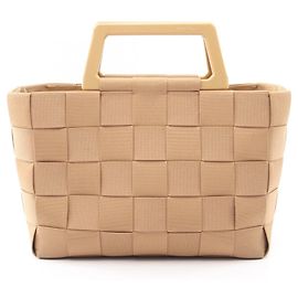 Bolsa de tecido Salvatore Ferragamo Bege