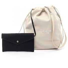 Bolsa TEDDY da Saint Laurent Paris com pochette Cru