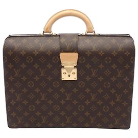 Louis Vuitton Serviette Fermoire Porte-documents Marron Monogramme