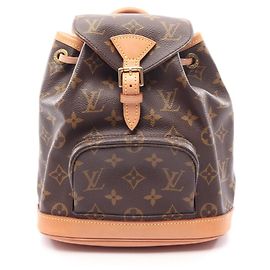 Louis Vuitton Mini Montsouris Backpack/Handbag Brown