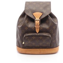 Louis Vuitton Mini Montsouris Rucksack/Handtasche Braun