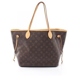 Bolsa Tote Louis Vuitton Neverfull MM Marrom