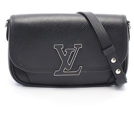 Borsa a tracolla Louis Vuitton Bussy NM Epi Noir Nero