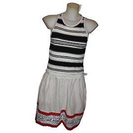 Robe Moschino Cheap and Chic Édition Spéciale Rayée Multicolore