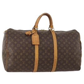 Louis Vuitton Keepall Monogram Canvas 55 Marrom