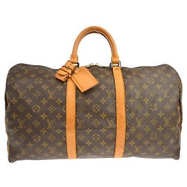 Louis Vuitton Keepall Monogram Canvas 50 Marrom