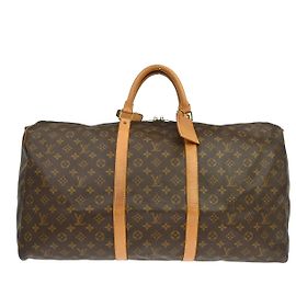 Louis Vuitton Keepall Bandouliere Monogram Canvas 60 Brown