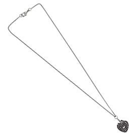 Chanel Coco Long Metal con Faux Pearls e Crystals Nero