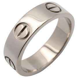 Anillo Love de Cartier en oro blanco de 18K Plata