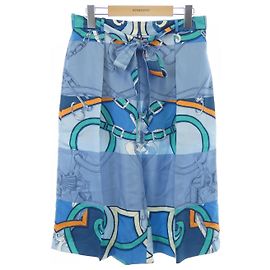 Hermès Hermes L'INSTRUCTION DU ROY ZOOM Twillene Pants Blu