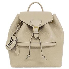 Sac à dos Louis Vuitton Monogram Empreinte Beige