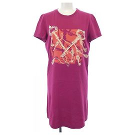 Robe Hermès CARTOUCHE DRESS Rose