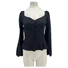 Autre Marque FIND Schwarzes Top Schwarz