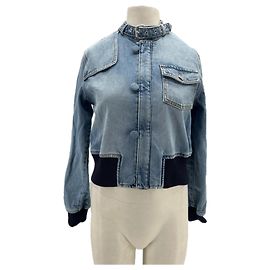 Baum und Pferdgarten Denim Jacket Blue Cotton Size 34 Blue