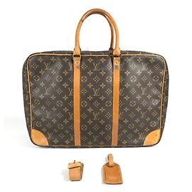 Sac à main Louis Vuitton Monogram Sirius 45 Marron Monogramme