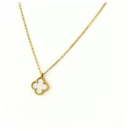 Van Cleef & Arpels Sweet Alhambra Pendant Necklace Golden